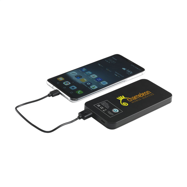 Solar Powerbank 4000 Ladegerät - Schwarz