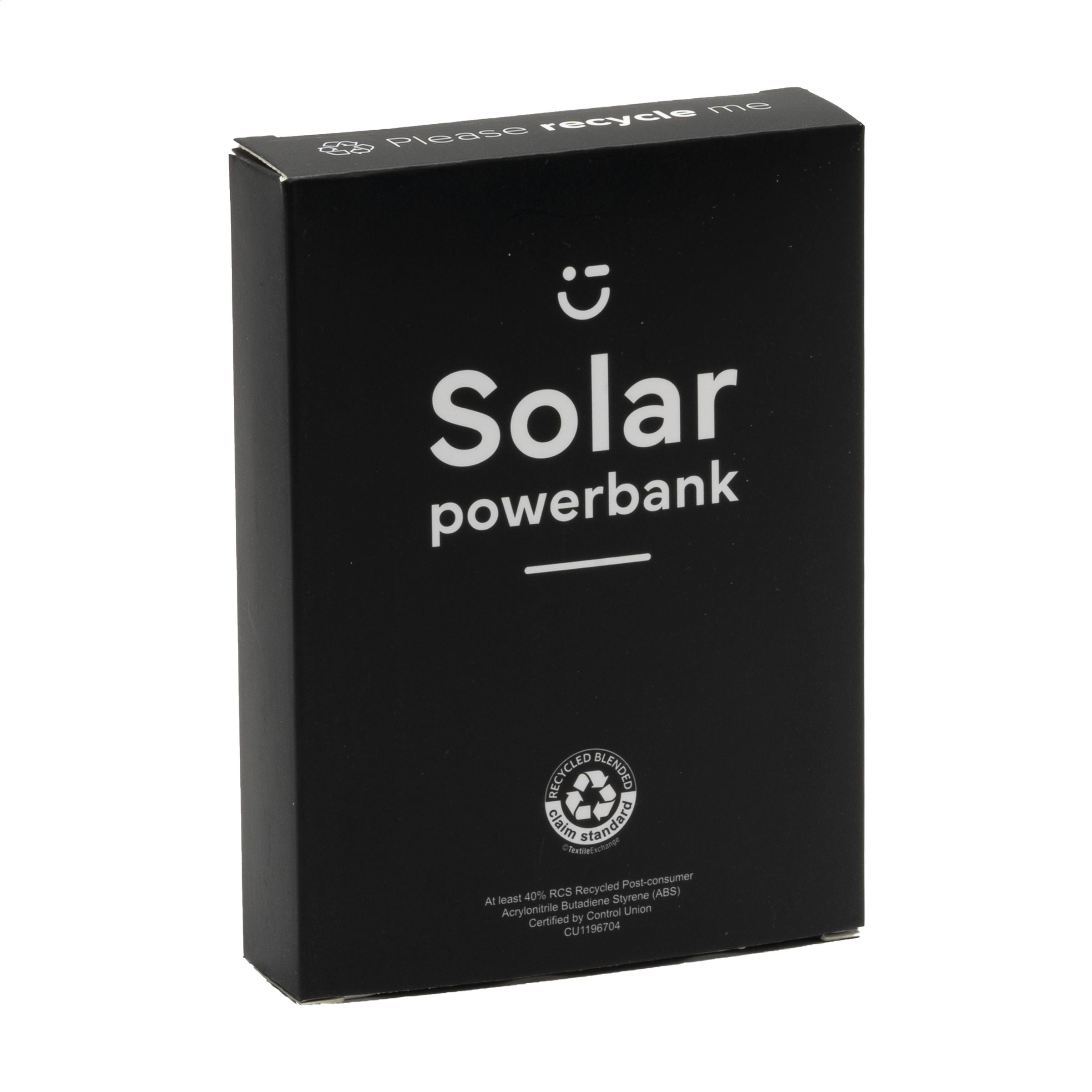 Solar Powerbank 4000 Ladegerät - Weiß