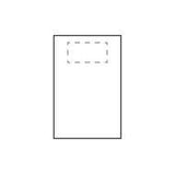 Bild der Druckfläche von Tampondruck auf der Rückseite oben 80 x 40 mm 0756