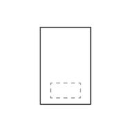 Tampondruck auf Vorderseite 80 x 40 mm 0756