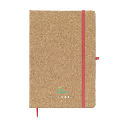 CorkNote A5 Notizbuch - Rot