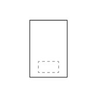 Tampondruck auf Vorderseite 80 x 40 mm 0757
