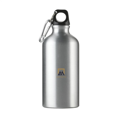 AluMini GRS Recycled 500 ml Wasserflasche - Silber