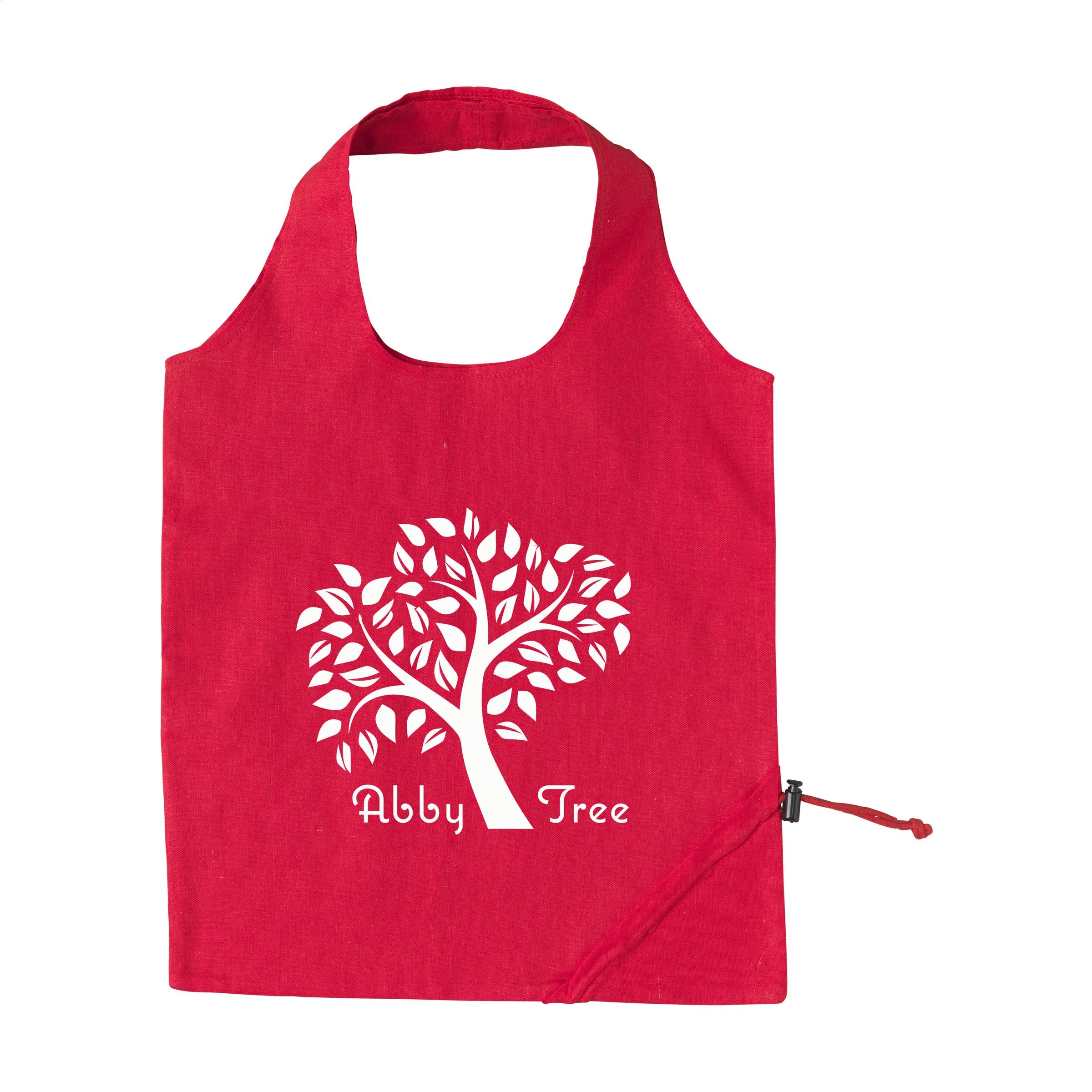 Strawberry Cotton (135 g/m²) faltbare Tasche - Rot