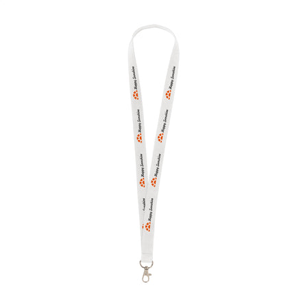 Keycord Budget 2 cm Schlüsselband - Weiß