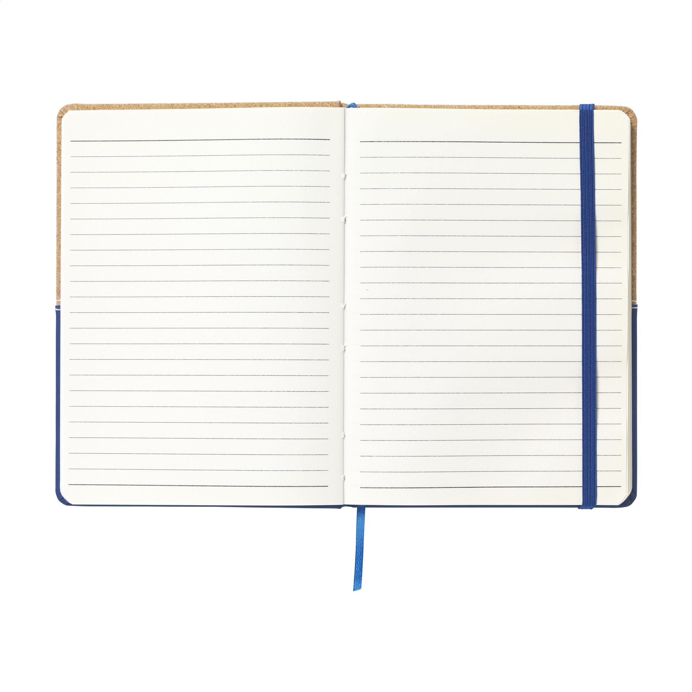 Journal Cork Notebook Notizbuch - Blau