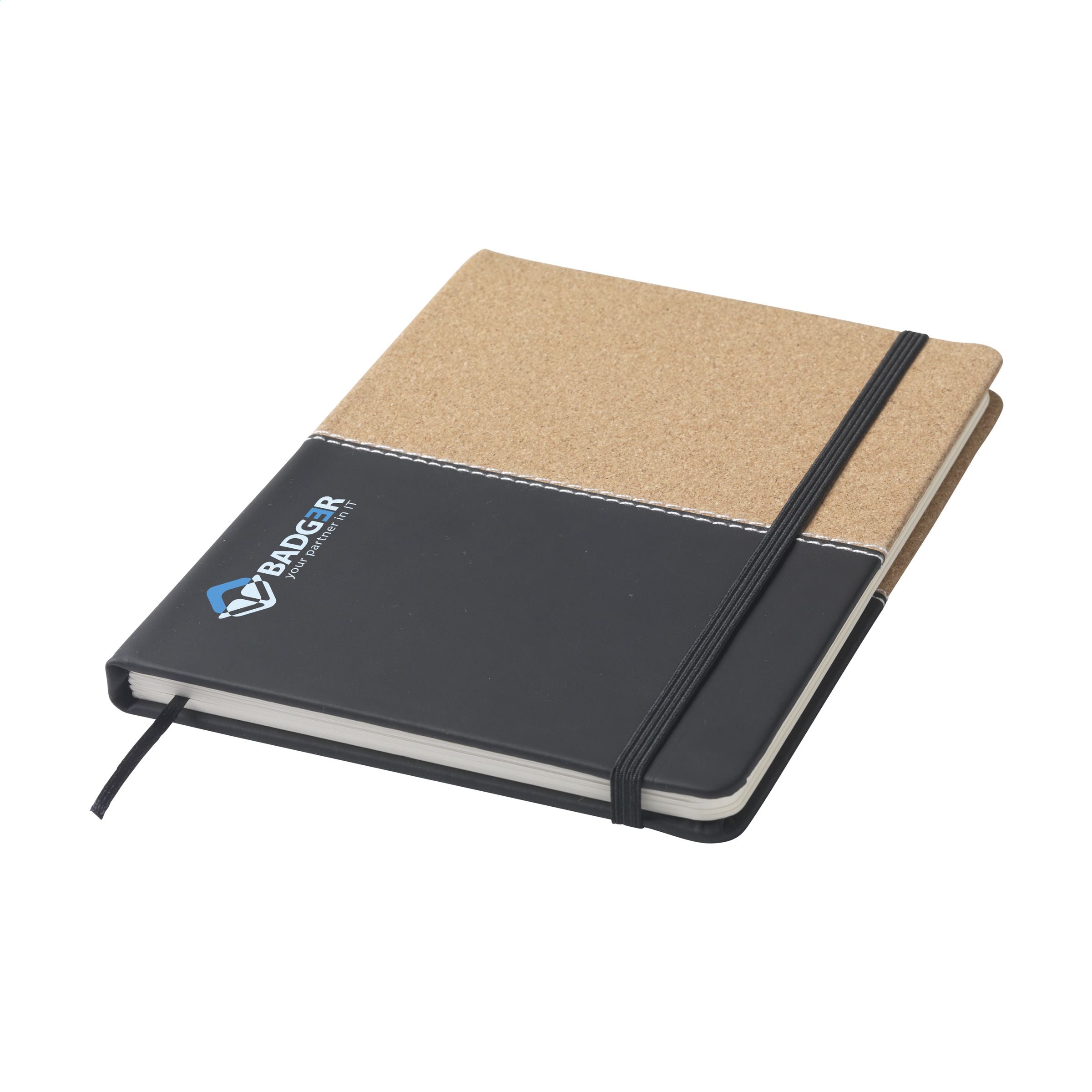 Journal Cork Notebook Notizbuch - Schwarz