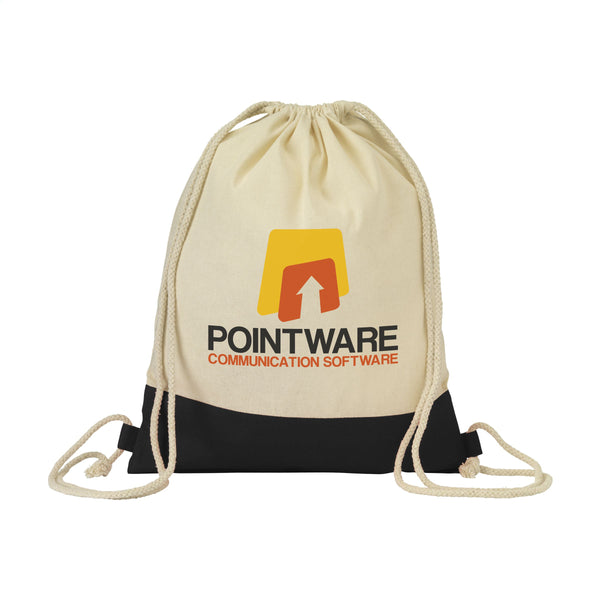 Cotton Promo (125 g/m²) Rucksack - Schwarz