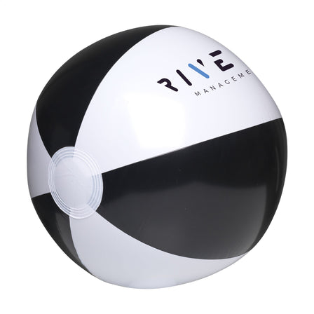 BeachBall Ø 27 cm - Weiß/Schwarz