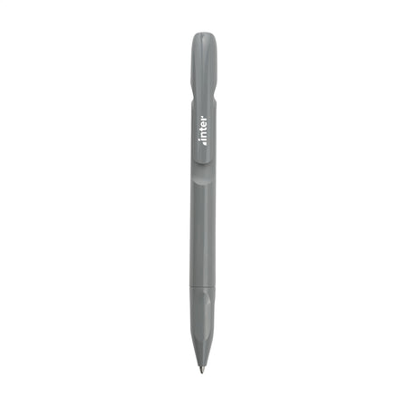 Senator Evoxx Polished Recycled Kugelschreiber - Grau, blauschreibend