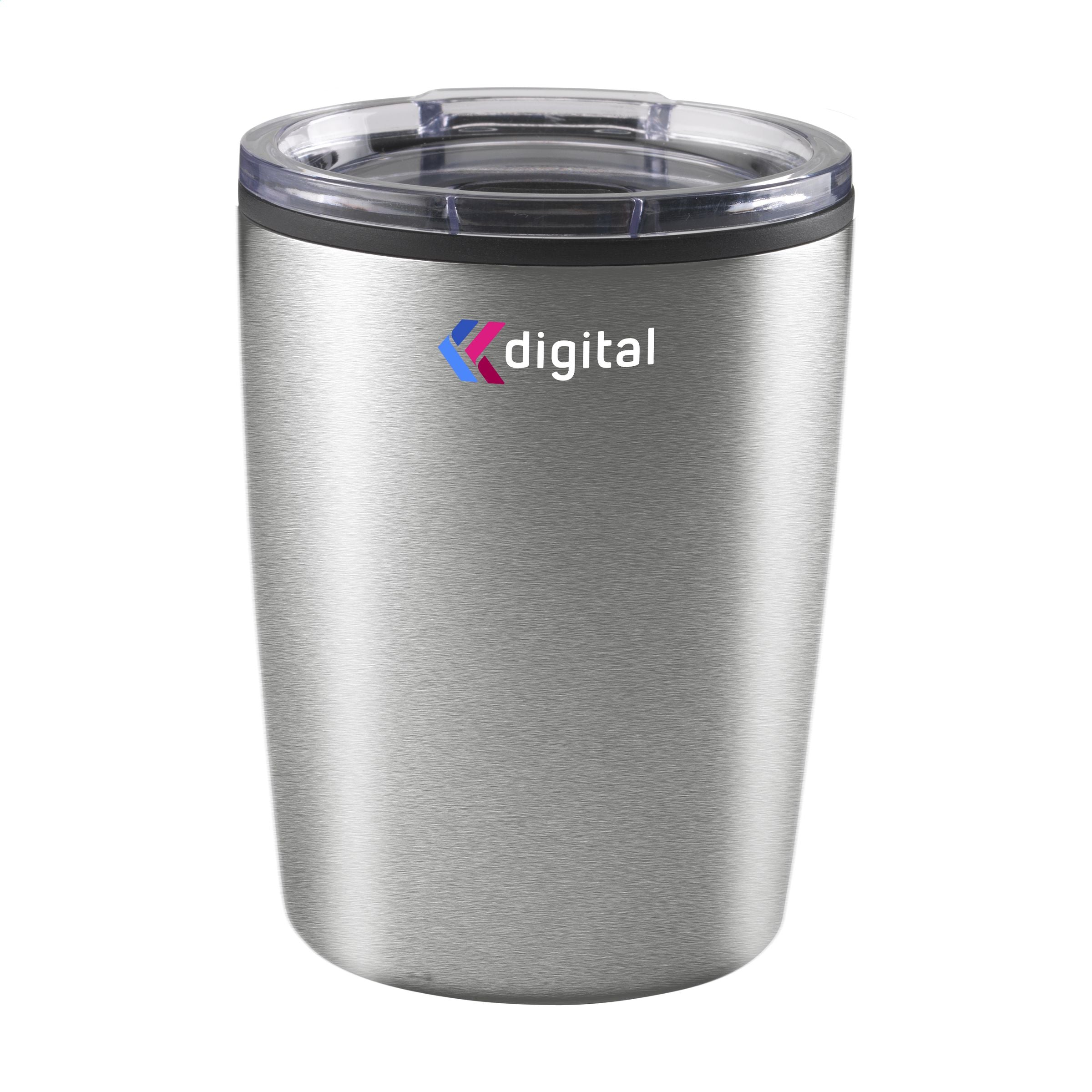 Espresso-to-Go Mug RCS Recycled Steel 170 ml - Silber