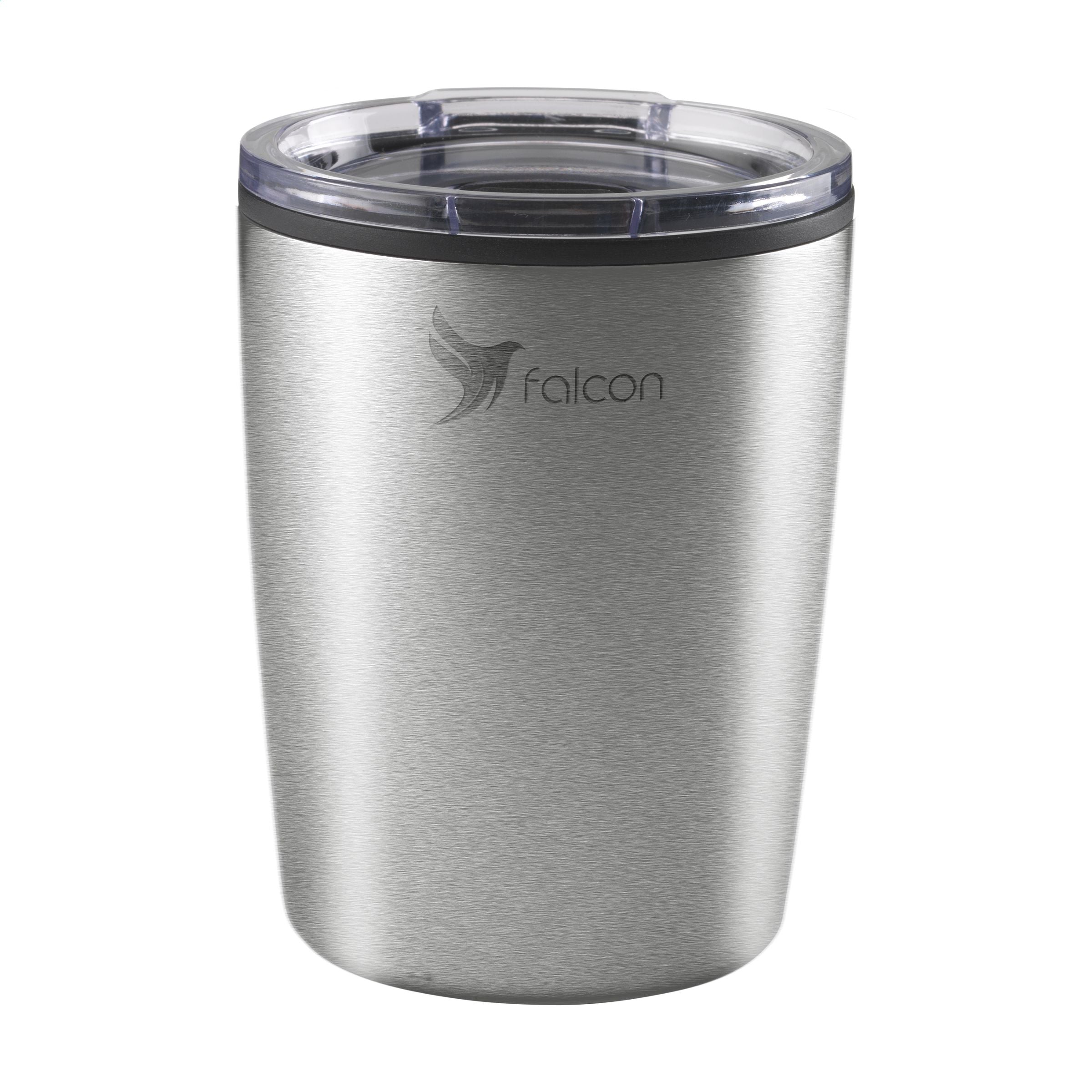 Espresso-to-Go Mug RCS Recycled Steel 170 ml - Silber