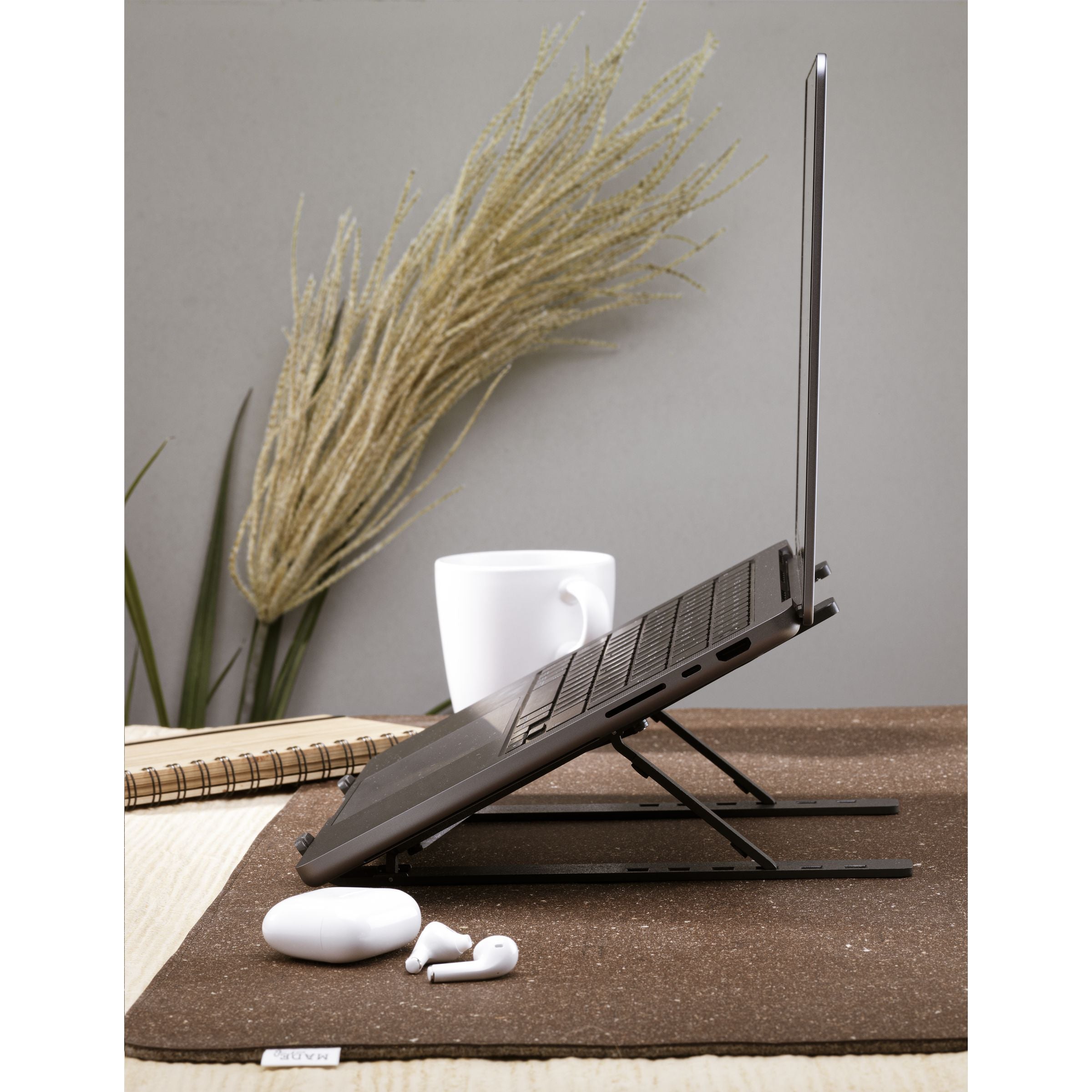 Standby GRS Recycled Alu Laptop Stand - Anthrazit