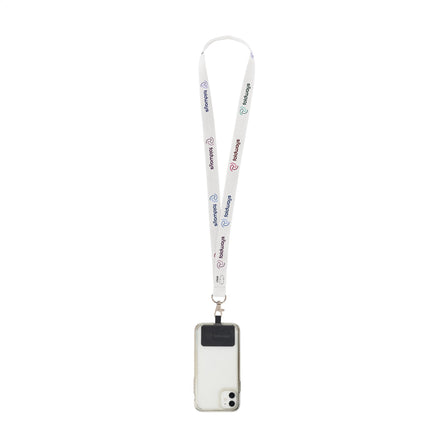 Lanyard Sublimation RPET 2 cm mit Patch Schlüsselband - Eigene PMS-Nummer