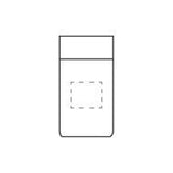 Bild der Druckfläche von Tampondruck auf der zweiten Seite 35 x 30 mm 1099