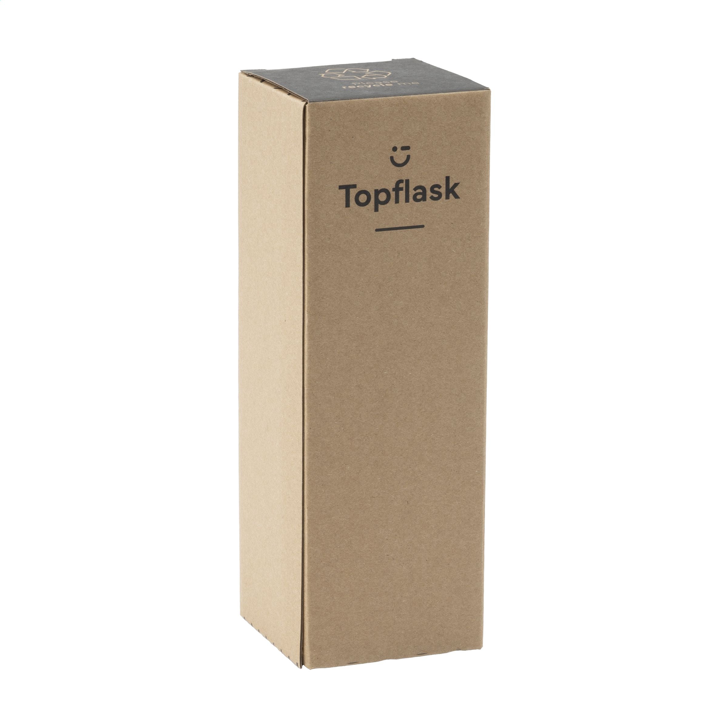 Topflask 500 ml single wall Trinkflasche - Hellblau