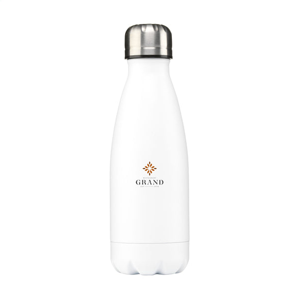 Topflask RCS Recycled 500 ml single wall Trinkflasche - Weiß