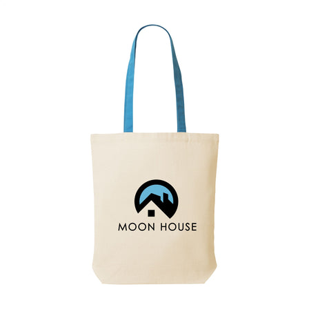 Canvas Shoppy Colour (220 g/m²) Tasche - Hellblau