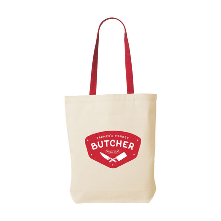 12 l Canvas Shoppy Colour (220 g/m²) Tasche - Rot