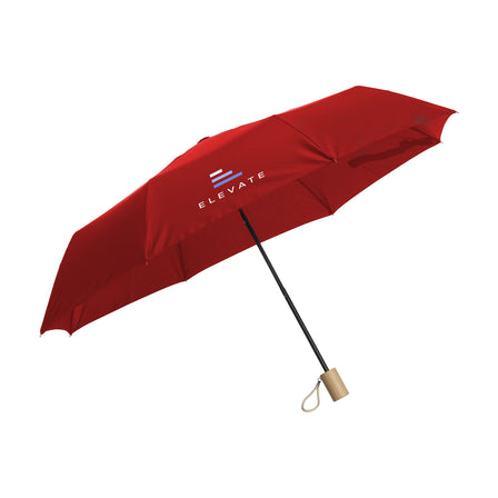 Mini Umbrella RCS RPET faltbarer Regenschirm 21 inch - Rot