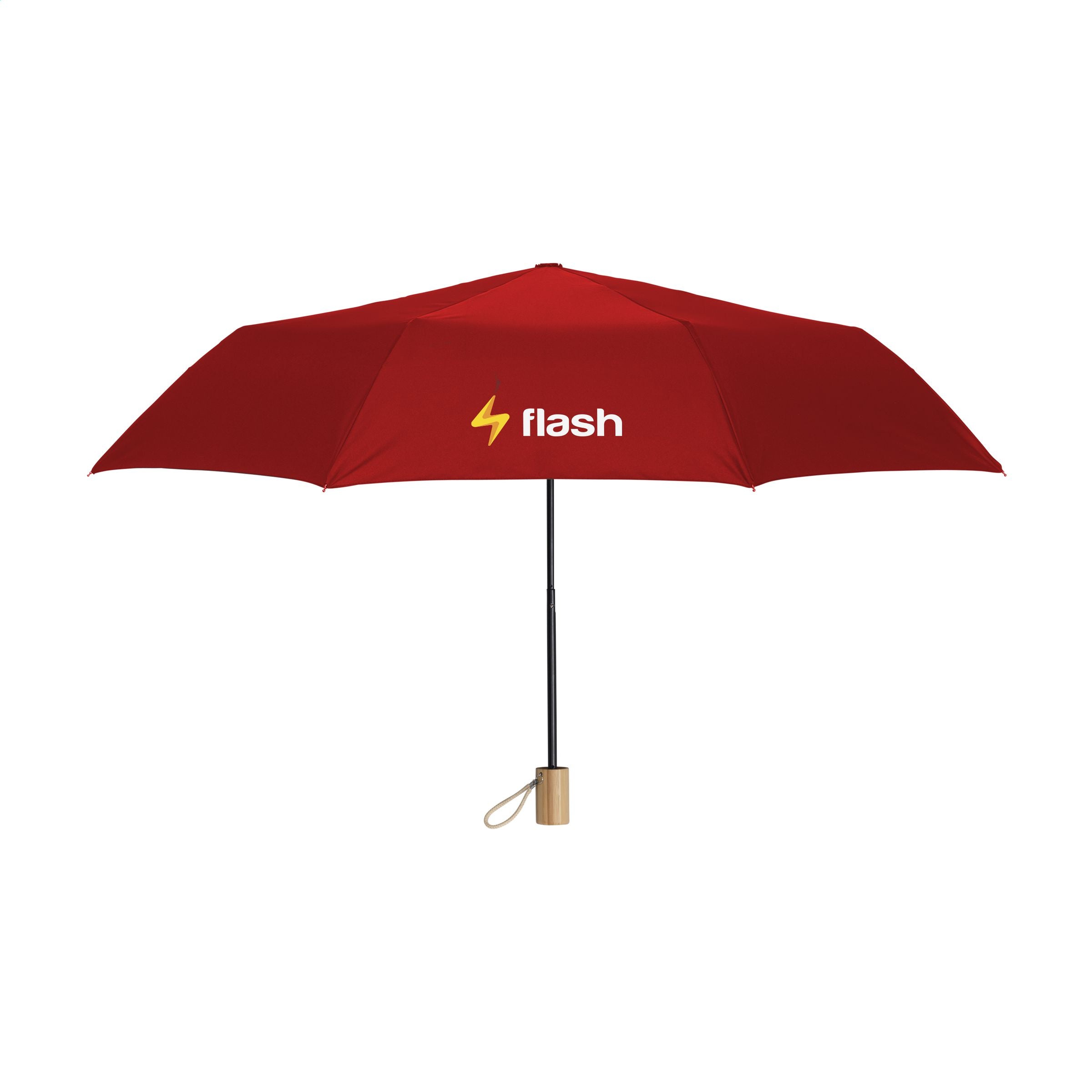 Mini Umbrella RCS RPET faltbarer Regenschirm 21 inch - Rot