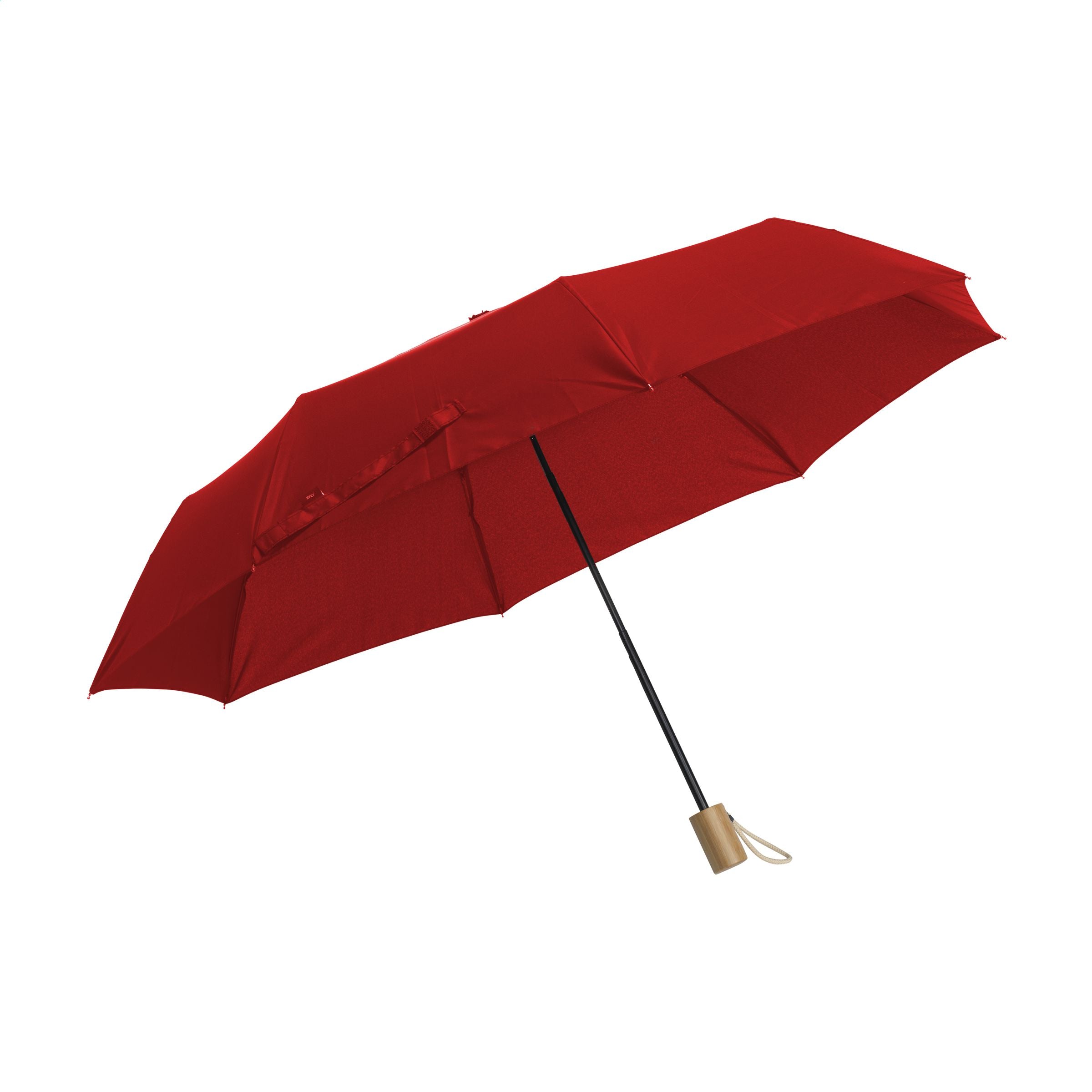 Mini Umbrella RCS RPET faltbarer Regenschirm 21 inch - Rot