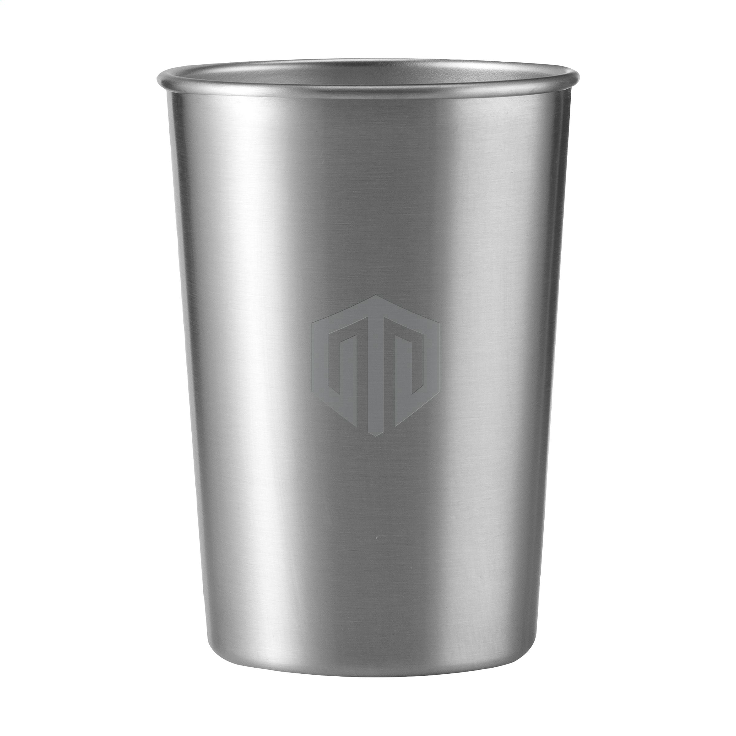 Zero Waste Cup 350 ml Trinkbecher - Silber