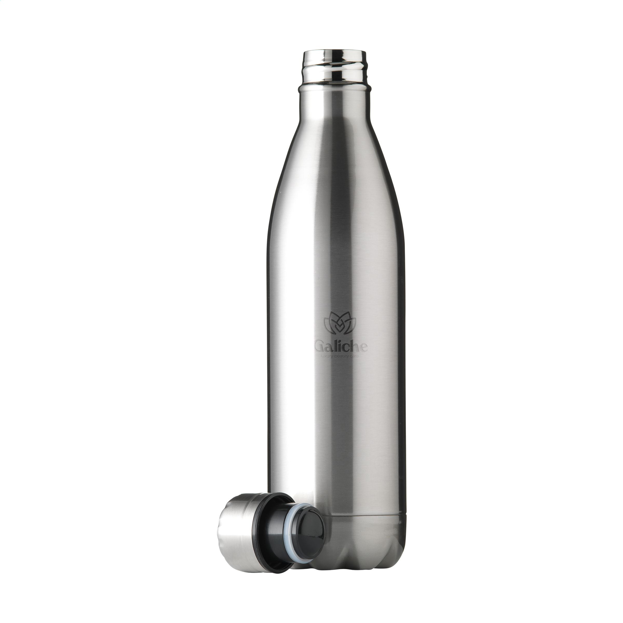 Topflask RCS Recycled Steel 750 ml Trinkflasche - Silber