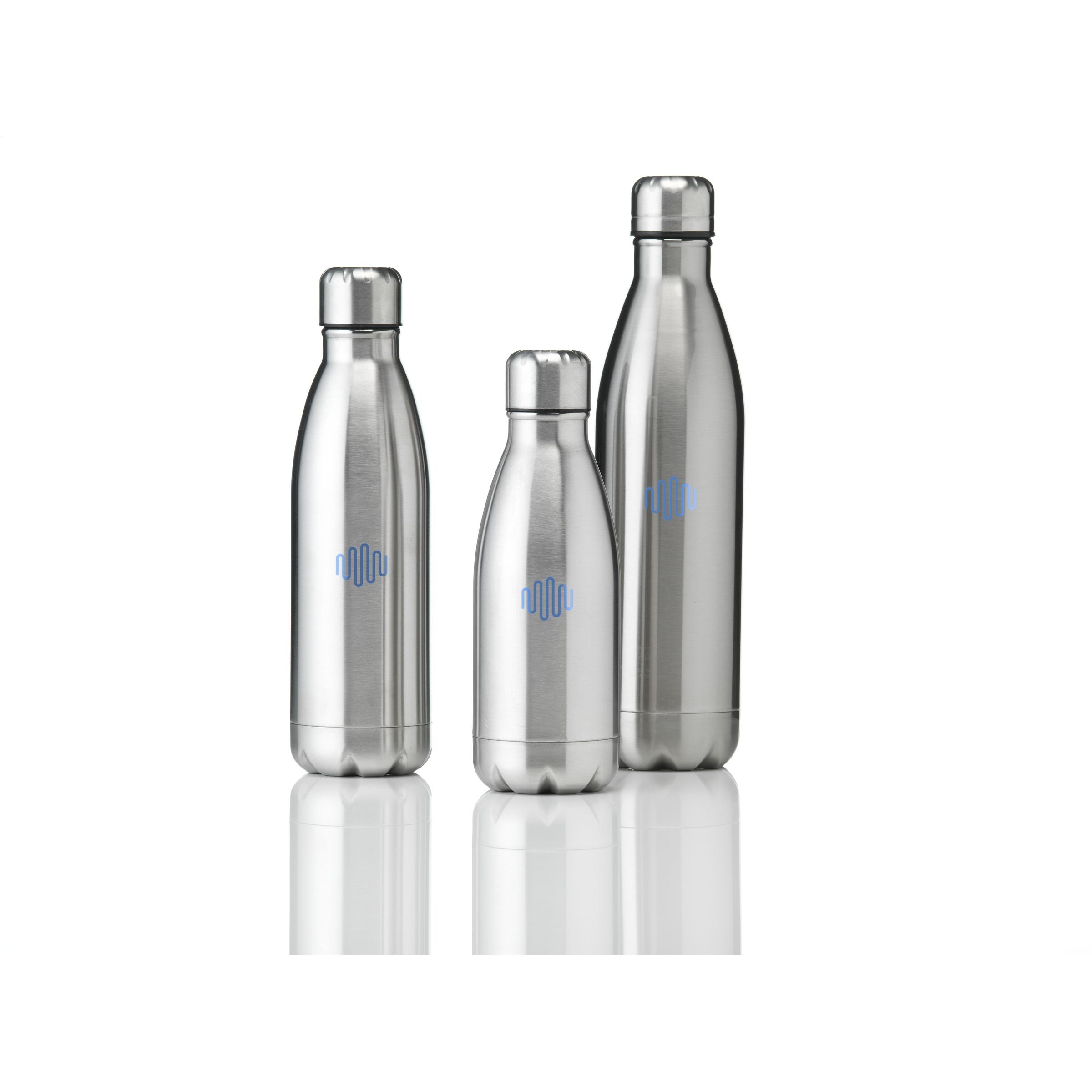 Topflask RCS Recycled Steel 750 ml Trinkflasche - Silber