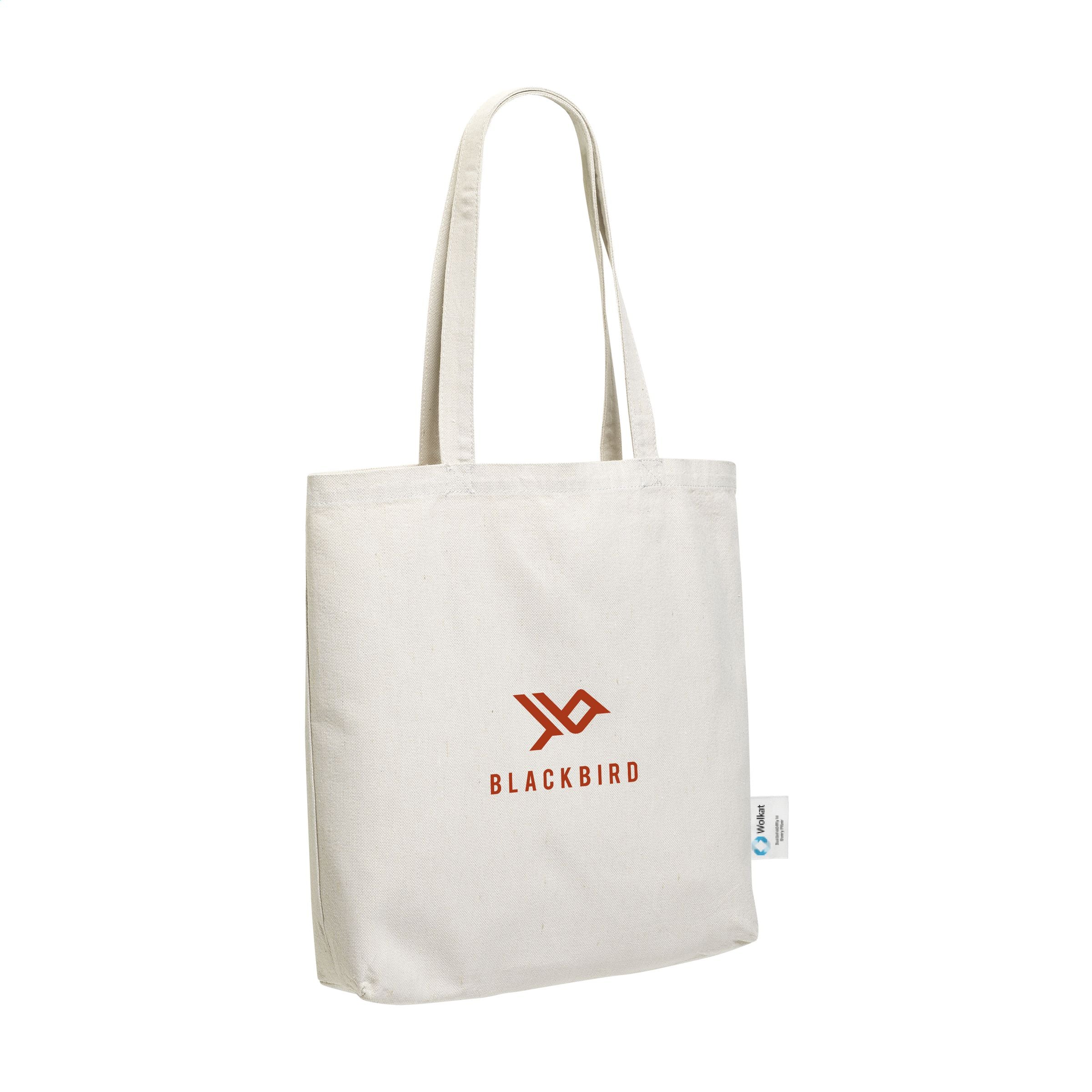 Wolkat Rabat Recycled Textile Shopper Tasche - Beige