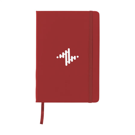 BudgetNote A5 Lines Notizbuch - Rot