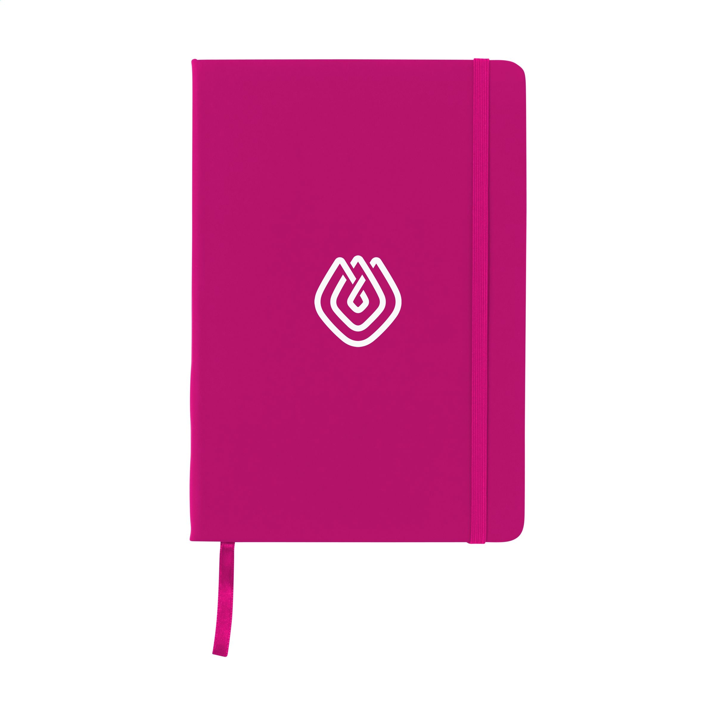 BudgetNote A5 Lines Notizbuch - Magenta