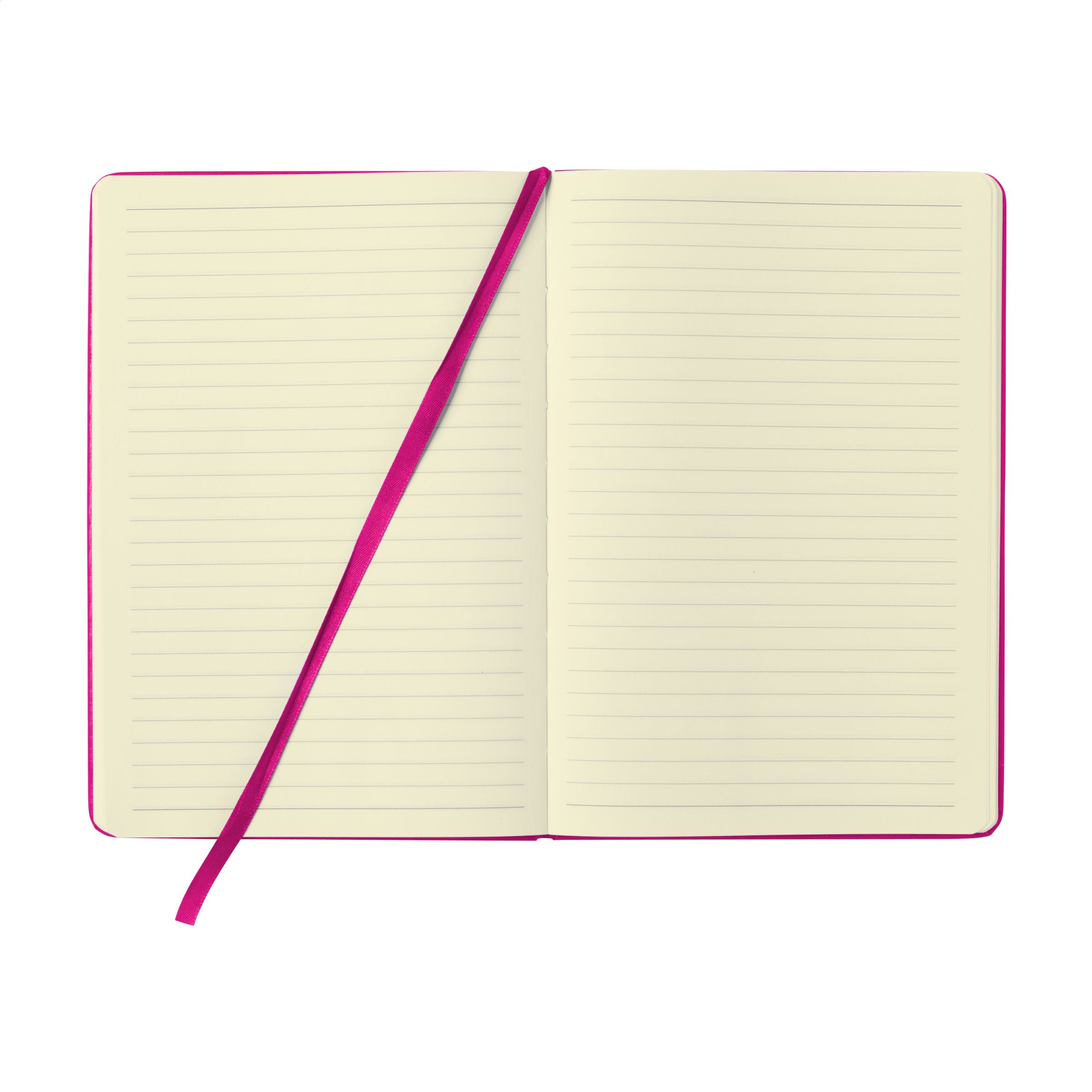 BudgetNote A5 Lines Notizbuch - Magenta