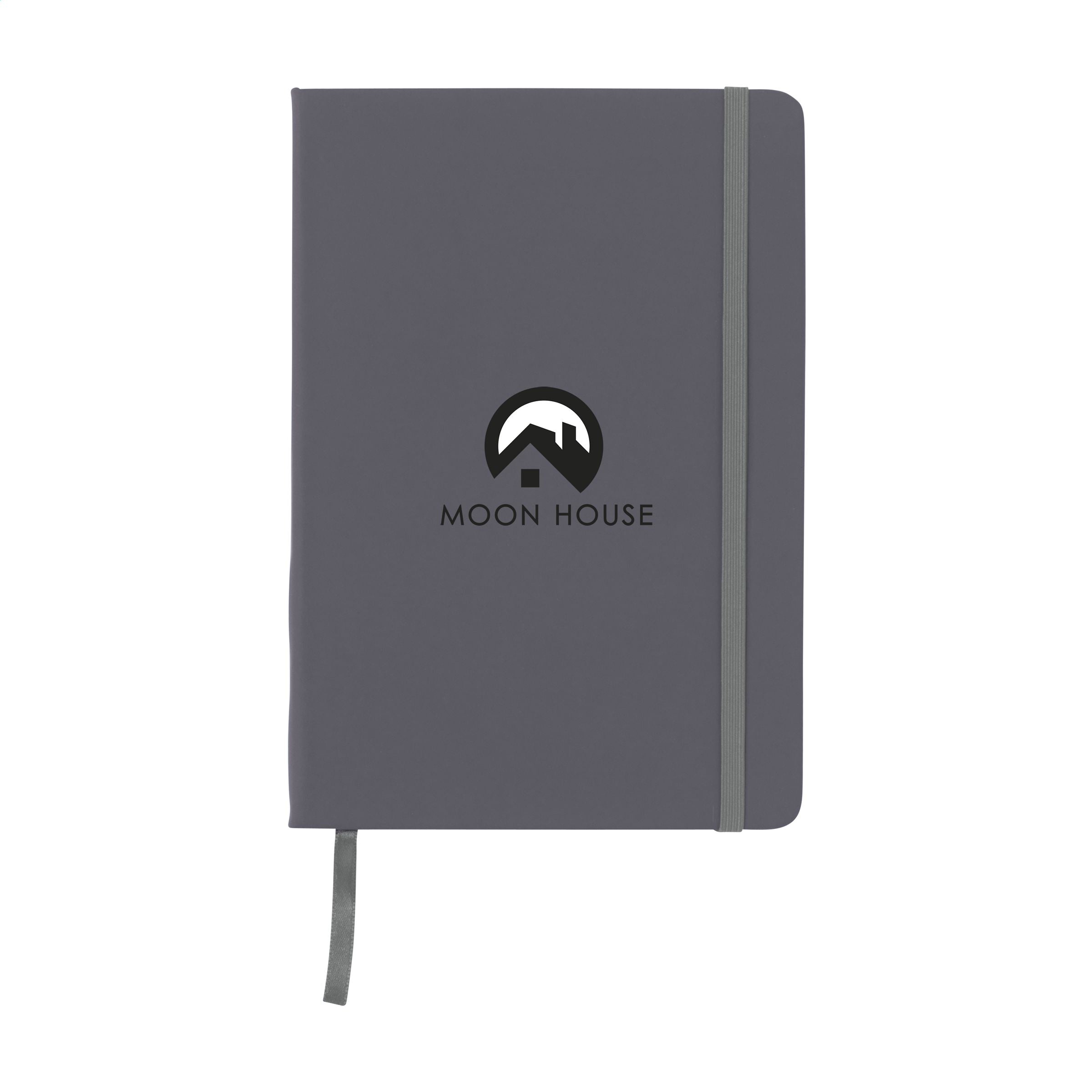 BudgetNote A5 Lines Notizbuch - Grau