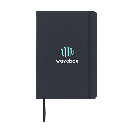 BudgetNote A5 Lines Notizbuch - Schwarz