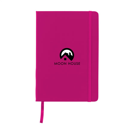 BudgetNote A5 Blanc Notizbuch - Magenta