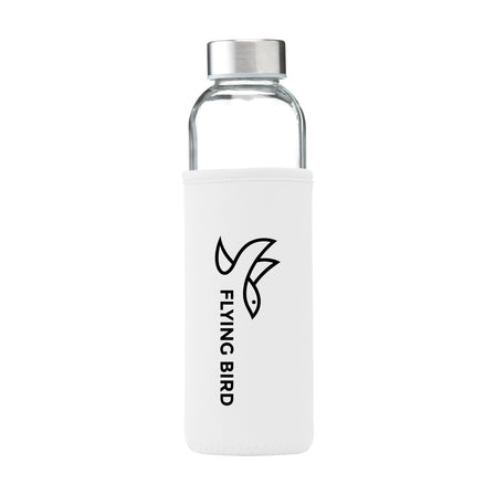 Senga Glass 500 ml Trinkflasche - Weiß