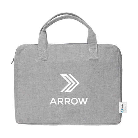 6 l Wolkat Casablanca 15,6 inch Recycled Textile Laptop Bag - Grau