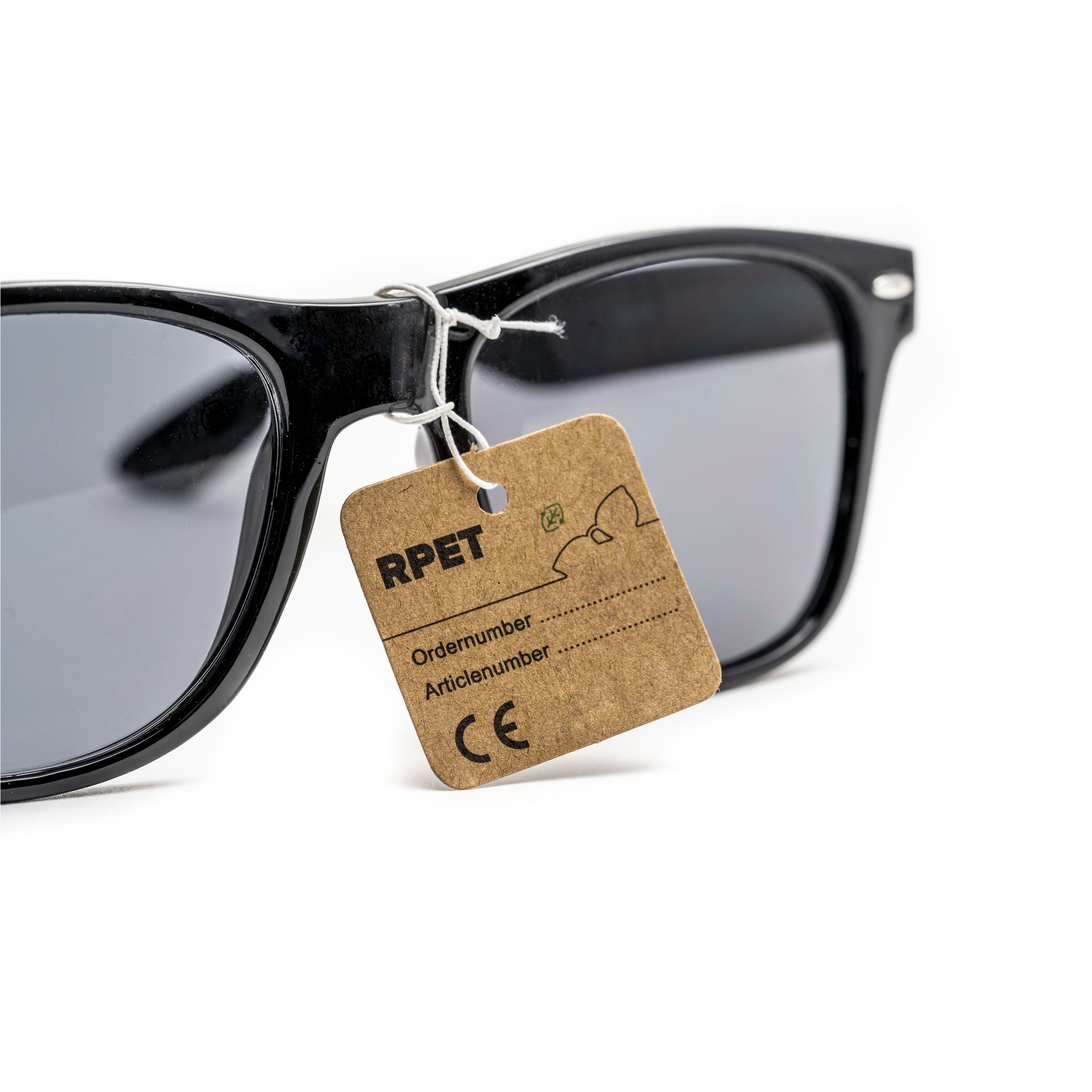 Malibu RPET Sonnenbrille - Schwarz