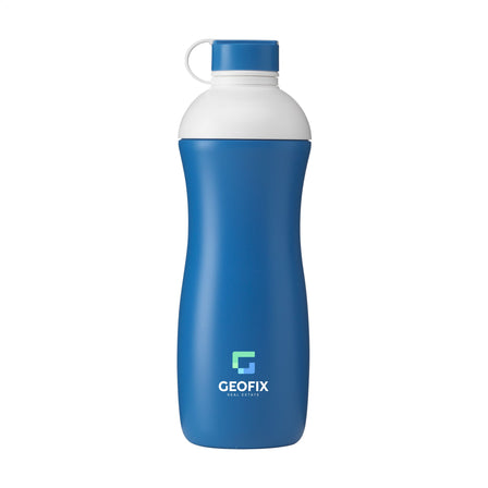 Oasus Bio Bottle 500 ml Wasserflasche - Blau/weiß