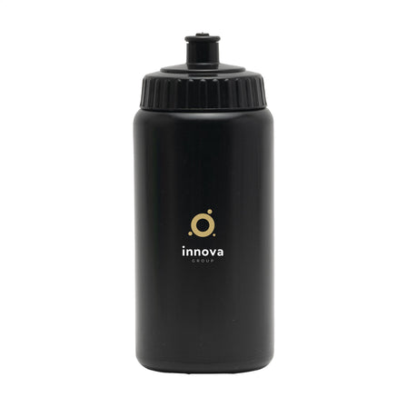 Sugarcane Bio Bidon 500 ml Trinkflasche - Schwarz/Schwarz