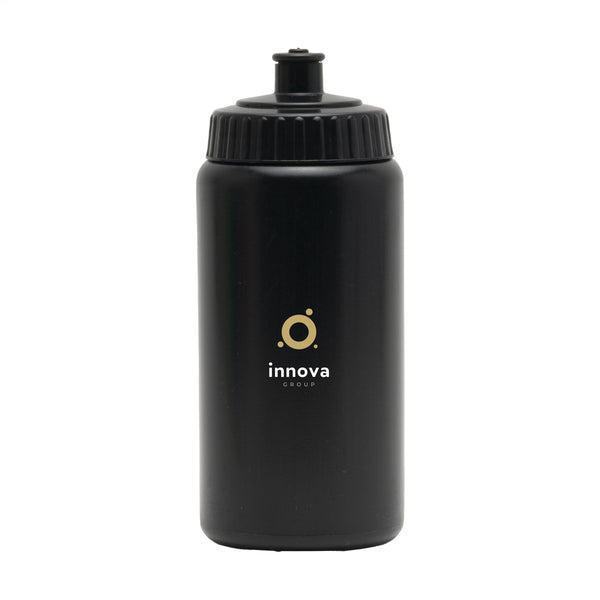 Sugarcane Bio Bidon 500 ml Trinkflasche - Schwarz/Schwarz