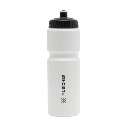 Sugarcane Bio Bidon 750 ml Trinkflasche - Weiß/Schwarz