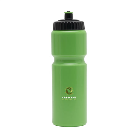 Sugarcane Bio Bidon Black Cap 750 ml Trinkflasche - Grün/schwarz