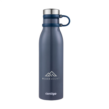 Contigo® Matterhorn Metallic 590 ml Trinkflasche - Dunkelblau