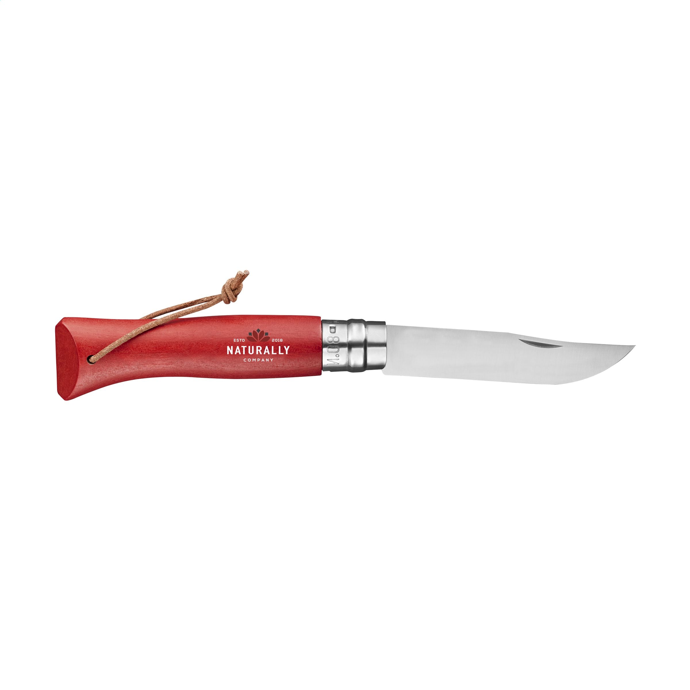 Opinel Colorama No 08 Taschenmesser - Rot