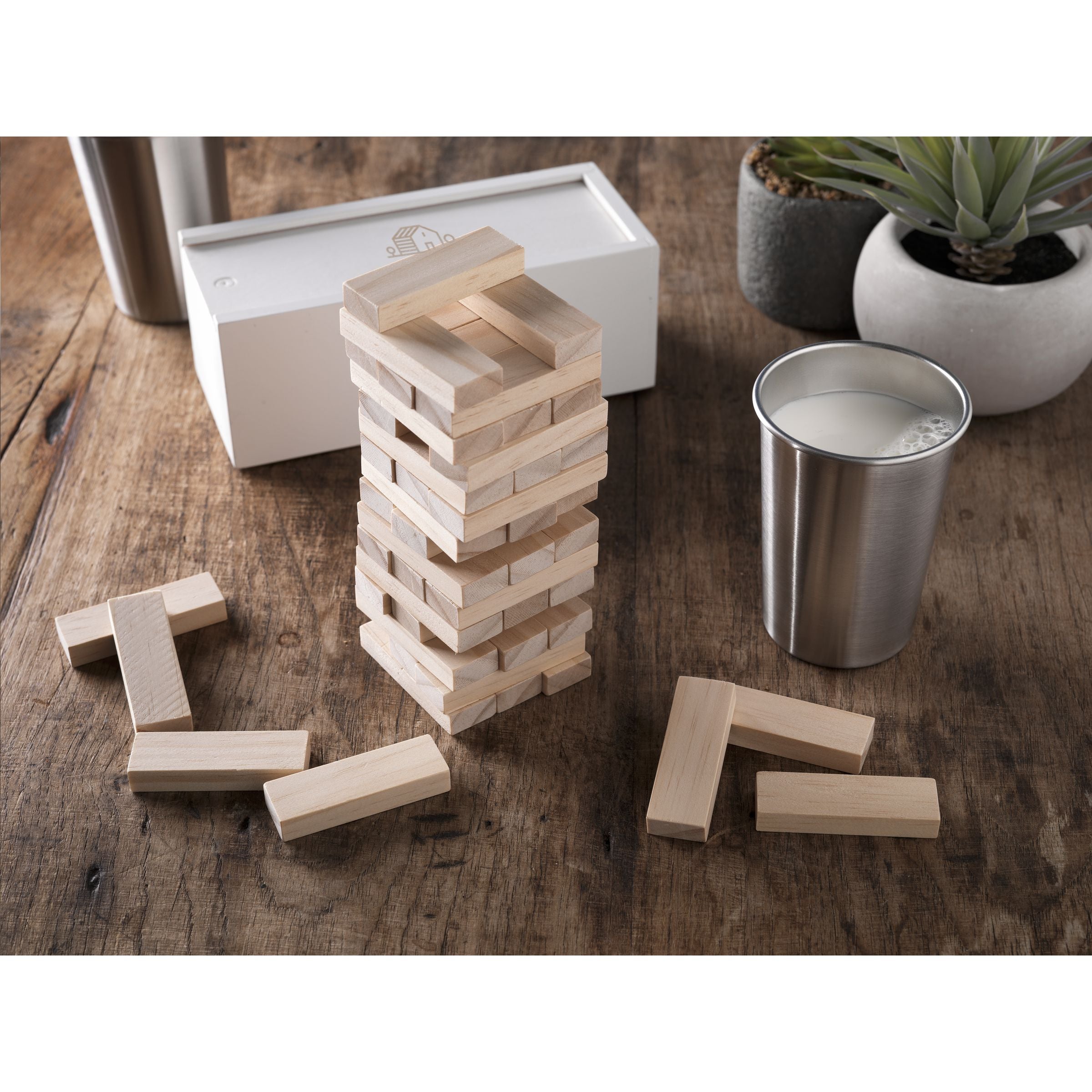 Tower Game Deluxe Spiel - Holz