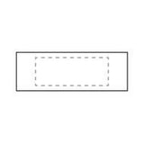 Bild der Druckfläche von Lasergravur auf dem Deckel 130 x 50 mm 1350