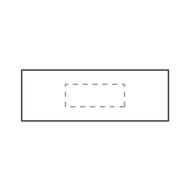 Lasergravur auf dem Deckel 130 x 50 mm 1350