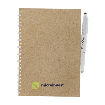 MOYU Erasable Stone Paper Notebook CraftCover 18 Seiten - Braun